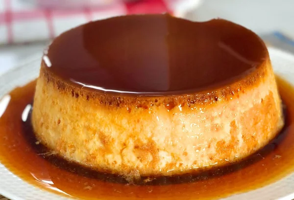 Flan de vainilla